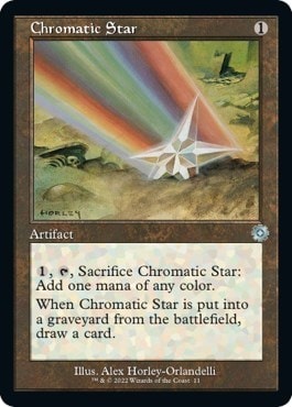 Chromatic Star (BRR) #11 Uncommon (Lightly Played) The Brothers' War: Retro Frame Artifacts Magic: The Gathering: 2022