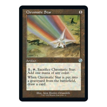 Chromatic Star (BRR) #11 Uncommon (Lightly Played) The Brothers' War: Retro Frame Artifacts Magic: The Gathering: 2022