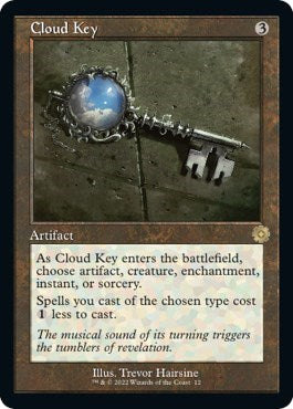 Cloud Key (BRR) #12 Rare (Lightly Played) The Brothers' War: Retro Frame Artifacts Magic: The Gathering: 2022