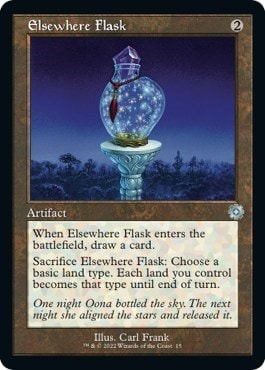 Elsewhere Flask (BRR) #15 Uncommon (Lightly Played) The Brothers' War: Retro Frame Artifacts Magic: The Gathering: 2022