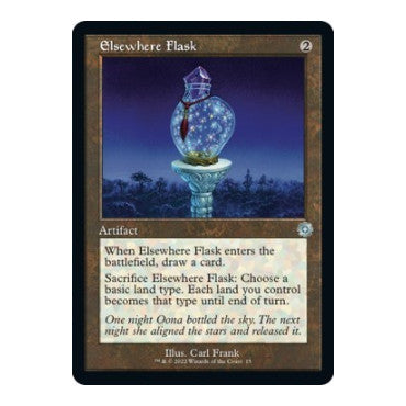 Elsewhere Flask (BRR) #15 Uncommon (Lightly Played) The Brothers' War: Retro Frame Artifacts Magic: The Gathering: 2022