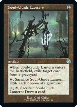 Soul Guide Lantern (BRR) #54 Uncommon (Lightly Played) The Brothers' War: Retro Frame Artifacts Magic: The Gathering: 2022