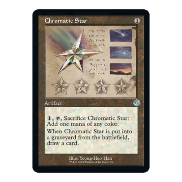 Chromatic Star (Schematic) (BRR) #74 Uncommon (Lightly Played) The Brothers' War: Retro Frame Artifacts Magic: The Gathering: 2022