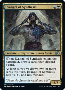 Evangel of Synthesis (BRO) #209 Uncommon (Lightly Played) The Brothers' War Magic: 2022