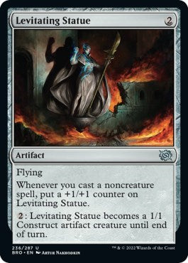 Levitating Statue (BRO) #236 Uncommon (Lightly Played) The Brothers' War Magic: 2022