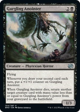 Gurgling Anointer (BRO) #104 Uncommon (Lightly Played) The Brothers' War Magic: 2022