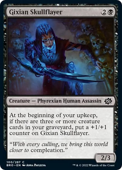 Gixian Skullflayer (BRO) #100 Common The Brothers' War Magic: The Gathering: 2022