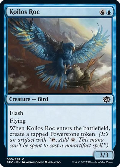 Koilos Roc (BRO) #55 Common (Lightly Played) The Brothers' War Magic: The Gathering: 2022