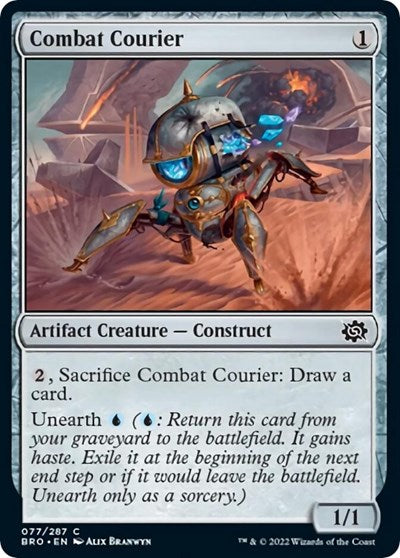 Combat Courier (BRO) #77 Common (Lightly Played) The Brothers' War Magic: 2022