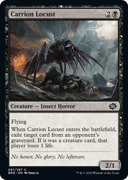 Carrion Locust (BRO) #87 Common The Brothers' War Magic: The Gathering: 2022