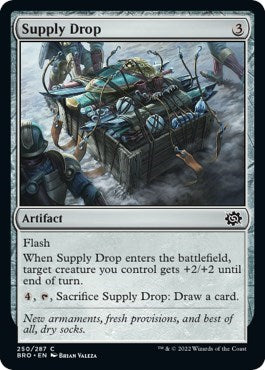 Supply Drop (BRO) #250 Common The Brothers' War Magic: The Gathering: 2022