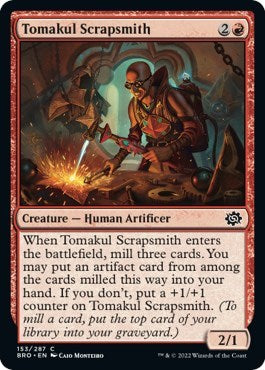 Tomakul Scrapsmith (BRO) #153 Common The Brothers' War Magic: 2022