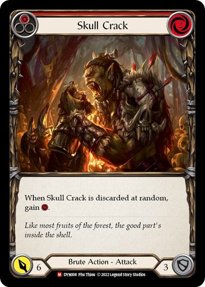 Skull Crack (DYN) #DYN008 Majestic Dynasty Flesh and Blood TCG: 2022