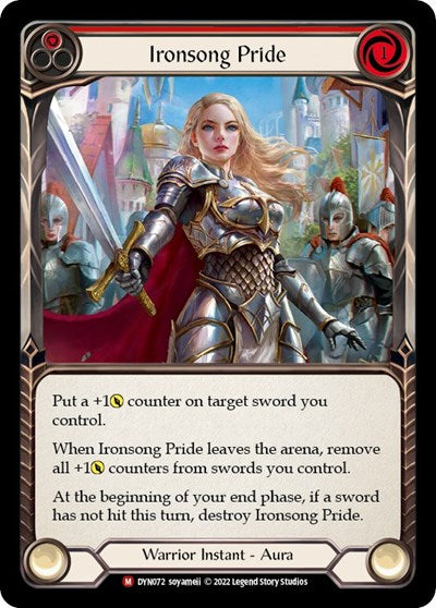 Ironsong Pride (DYN) #DYN072 Majestic Dynasty Flesh & Blood TCG: 2022