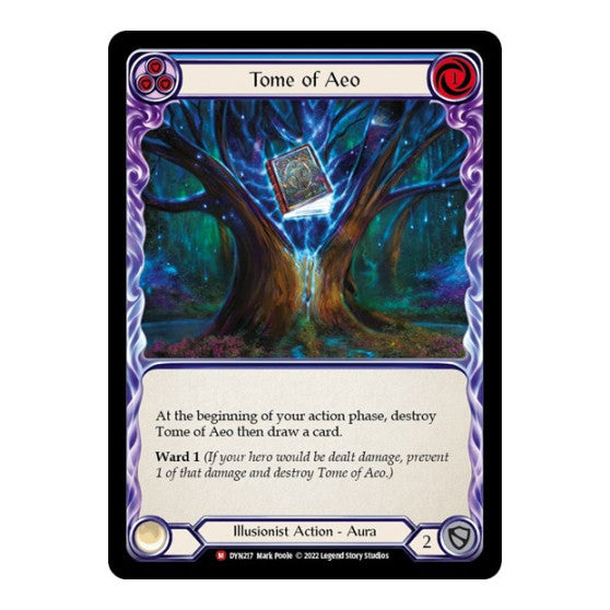 Tome of Aeo (DYN) #DYN217 Majestic (Lightly Played) Dynasty Flesh and Blood TCG: 2022
