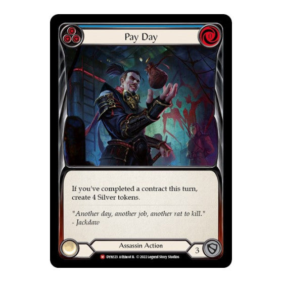 Pay Day (DYN) #DYN123 Majestic (Lightly Played) Dynasty Flesh and Blood TCG: 2022
