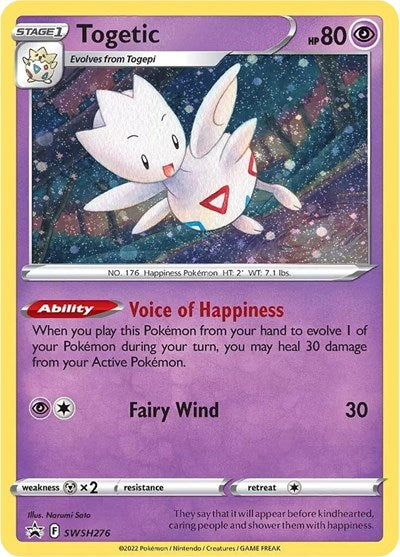 Togetic SWSH276 (SWSD) #SWSH276 Promo (Holofoil Near Mint) SWSH: Sword & Shield Promo Cards Pokemon: 2019