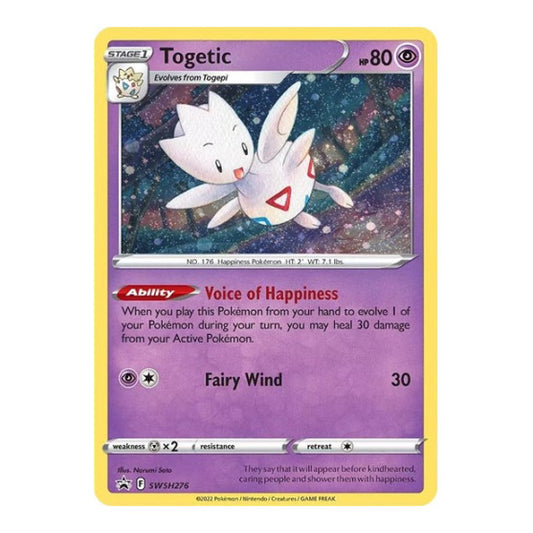 Togetic SWSH276 (SWSD) #SWSH276 Promo (Holofoil Near Mint) SWSH: Sword & Shield Promo Cards Pokemon: 2019