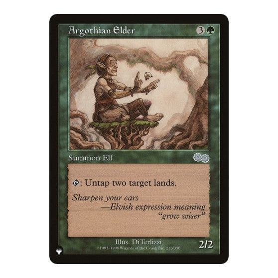 Argothian Elder (LIST) #233/350 Uncommon (Lightly Played) The List Reprints Magic: The Gathering: 2026