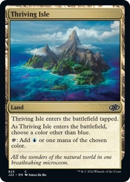 Thriving Isle (J22) #825 Common (Lightly Played) Jumpstart 2022 Magic: The Gathering: 2022