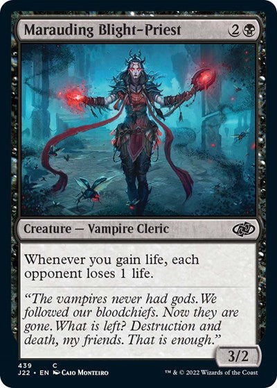 Marauding Blight Priest (J22) #439 Common (Lightly Played) Jumpstart 2022 Magic: The Gathering: 2022