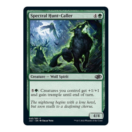 Spectral Hunt-Caller (J22) #45 Common (Lightly Played) Jumpstart 2022 Magic: The Gathering: 2022