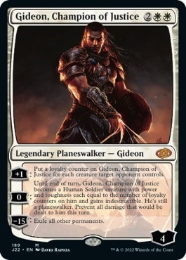 Gideon, Champion of Justice (J22) #189 Mythic Rare Jumpstart 2022 Magic: The Gathering: 2022