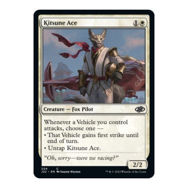 Kitsune Ace (J22) #204 Common (Lightly Played) Jumpstart 2022 Magic: The Gathering: 2022