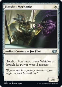 Hotshot Mechanic (J22) #193 Uncommon (Lightly Played) Jumpstart 2022 Magic: The Gathering: 2022