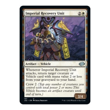 Imperial Recovery Unit (J22) #197 Uncommon (Lightly Played) Jumpstart 2022 Magic: The Gathering: 2022