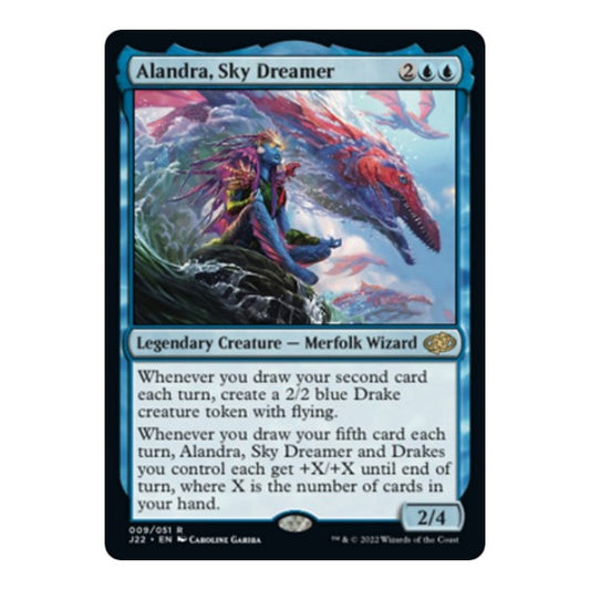 Alandra, Sky Dreamer (J22) #9 Rare (Lightly Played) Jumpstart 2022 Magic: The Gathering: 2022