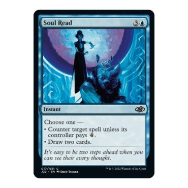 Soul Read (J22) #17 Common (Lightly Played) Jumpstart 2022 Magic: The Gathering: 2022