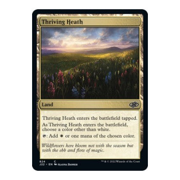 Thriving Heath (J22) #824 Common (Lightly Played) Jumpstart 2022 Magic: The Gathering: 2022