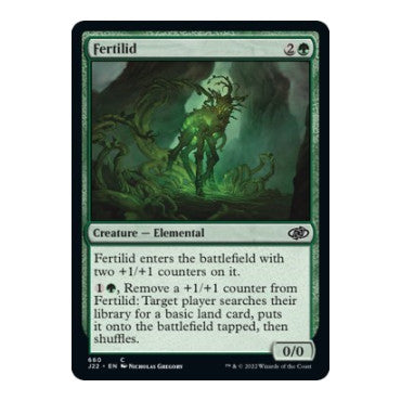 Fertilid (J22) #660 Common (Lightly Played) Jumpstart 2022 Magic: The Gathering: 2022