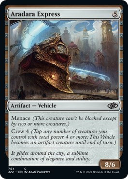 Aradara Express (J22) #754 Common (Lightly Played) Jumpstart 2022 Magic: The Gathering: 2022