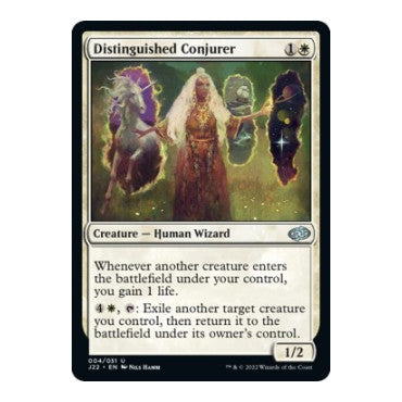 Distinguished Conjurer (J22) #4 Uncommon (Lightly Played) Jumpstart 2022 Magic: The Gathering: 2022