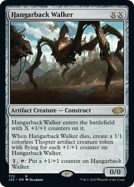 Hangarback Walker (J22) #772 Rare (Lightly Played) Jumpstart 2022 Magic: The Gathering: 2022