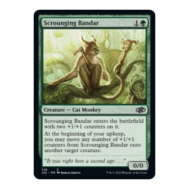 Scrounging Bandar (J22) #726 Common (Lightly Played) Jumpstart 2022 Magic: The Gathering: 2022