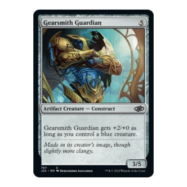 Gearsmith Guardian (J22) #767 Common (Lightly Played) Jumpstart 2022 Magic: The Gathering: 2022