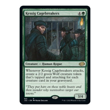 Kessig Cagebreakers (J22) #681 Rare (Near Mint) Jumpstart 2022 Magic: The Gathering: 2022