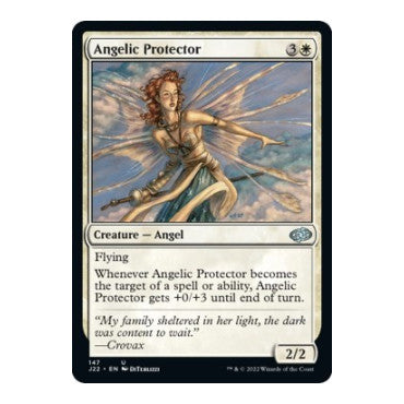 Angelic Protector (J22) #147 Uncommon (Lightly Played) Jumpstart 2022 Magic: The Gathering: 2022