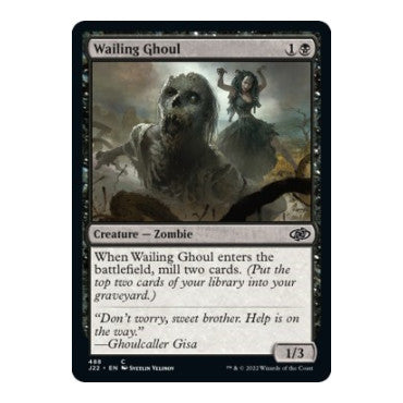 Wailing Ghoul (J22) #488 Common (Lightly Played) Jumpstart 2022 Magic: The Gathering: 2022