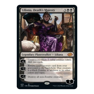 Liliana Deaths Majesty (J22) #433 Mythic Rare (Lightly Played) Jumpstart 2022 Magic: The Gathering: 2022