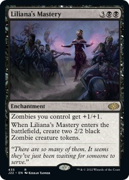 Liliana's Mastery (J22) #435 Rare (Lightly Played) Jumpstart 2022 Magic: The Gathering: 2022