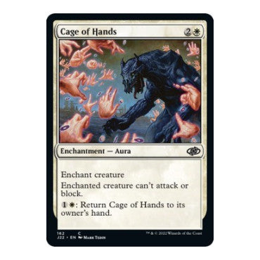 Cage of Hands (J22) #162 Common (Lightly Played) Jumpstart 2022 Magic: The Gathering: 2022