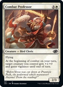 Combat Professor (J22) #167 Common (Lightly Played) Jumpstart 2022 Magic: The Gathering: 2022
