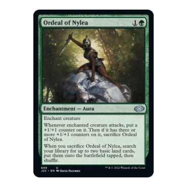 Ordeal of Nylea (J22) #699 Uncommon (Moderately Played) Jumpstart 2022 Magic: The Gathering: 2022