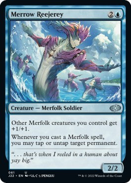 Merrow Reejerey (J22) #61 Uncommon (Lightly Played) Jumpstart 2022 Magic: The Gathering: 2022