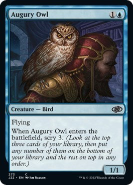 Augury Owl (J22) #273 Common (Lightly Played) Jumpstart 2022 Magic: The Gathering: 2022