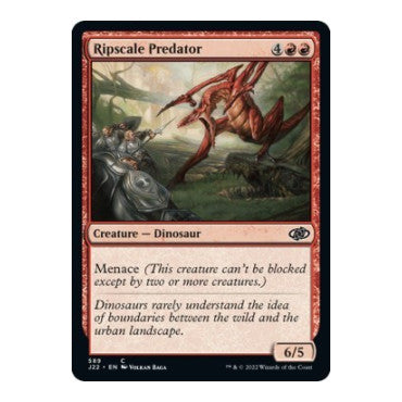 Ripscale Predator (J22) #589 Common (Lightly Played) Jumpstart 2022 Magic: The Gathering: 2022